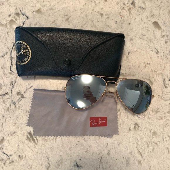 Ray Ban Mirror Aviators - Picture 1 of 5